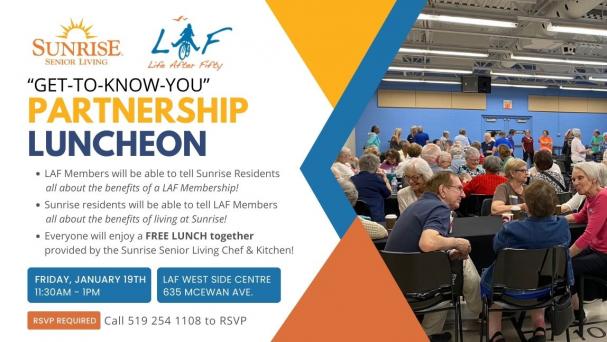 LAF/ Sunrise 'Get-To-Know-You' Luncheon